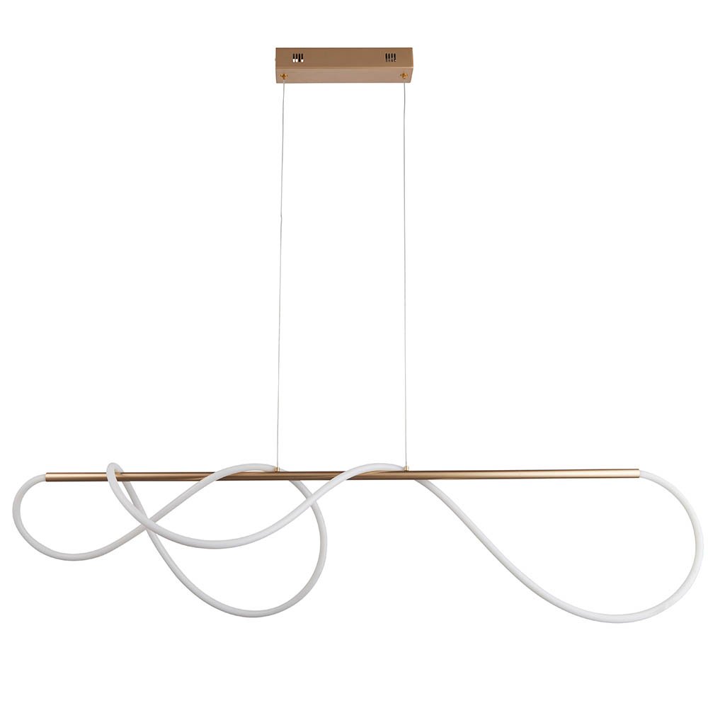 ATTALEA LINEAR PENDANT 3000K WARM 1.5M DROP SATIN GOLD