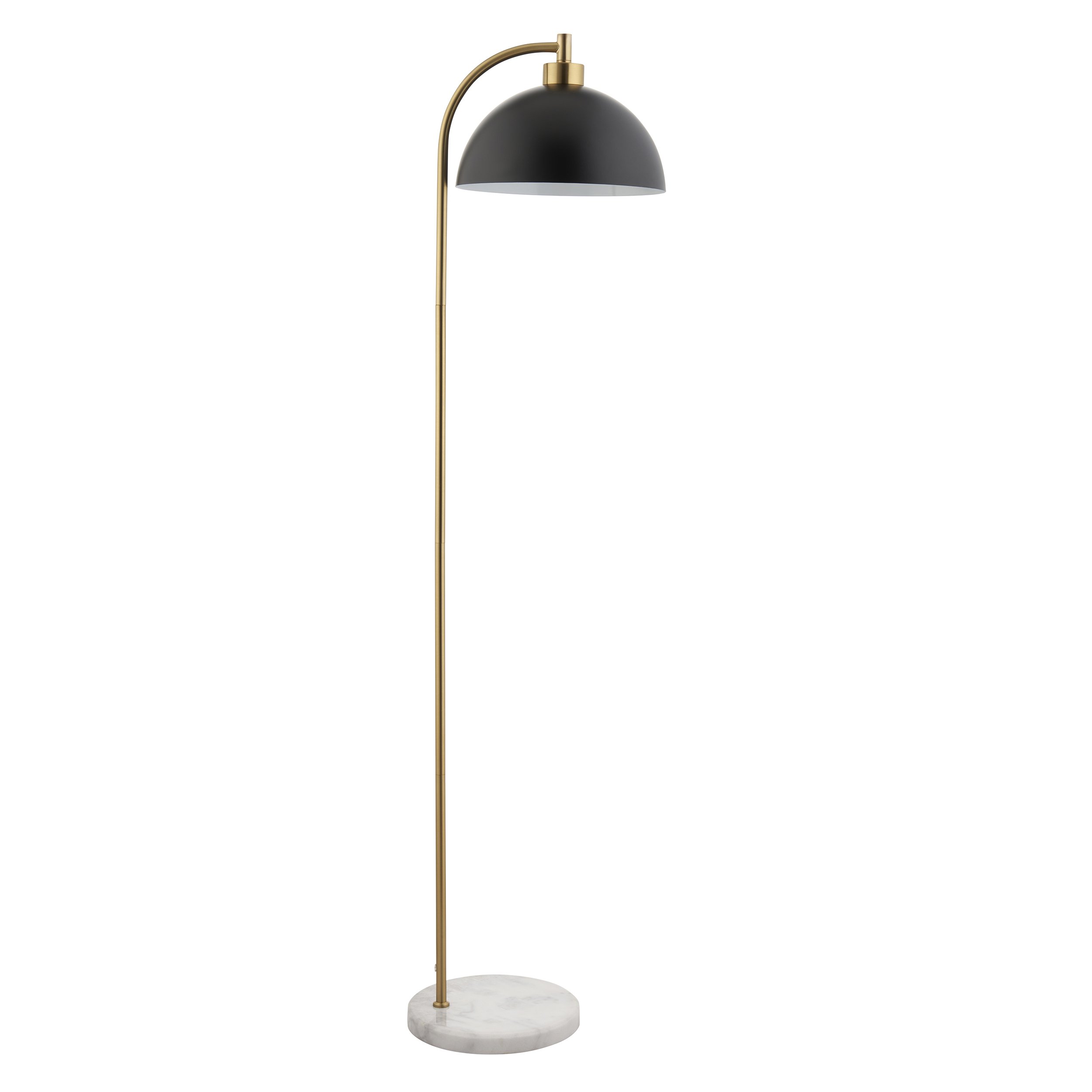 BUCHANAN TASK FLOOR BLACK AND GOLD E27 LAMP